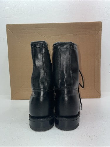 New Women’s Black Lace Up Texas Brand Cowboy Boots. 4440 9 M. 15-104