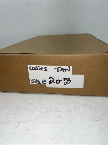 New Women’s Tan The Sanders Cowboy Boots. 5.5 5 1/2 B. 20-53