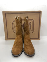 New Women’s Brown J Chisholm Cowboy Boots. L 114 8 M. 16-11