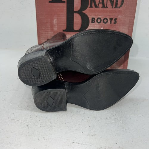 New Children’s Brown Texas Brand Cowboy Boots. C202 11.5 11 1/2 D. 24-102