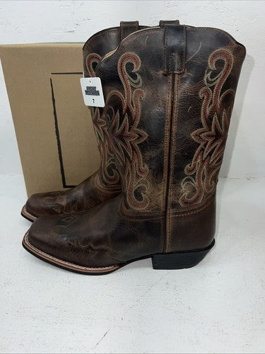 New Women’s Brown Smoky Mountain Cowboy Boots. 3446 Y 7. 19-98