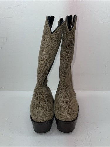 New Men’s Brown Texas Brand Cowboy Boots. 7649 11.5 11 1/2 E E. 9-42