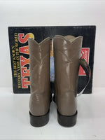 New Women’s Gray Texas Brand Cowboy Boots. 4480 8 M. 16-26