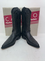 New Women’s Black Capezio Cowboy Boots. L 550 8 M. 16-51