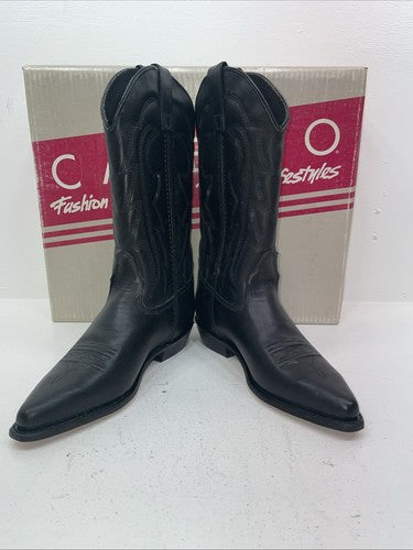 New Women’s Black Capezio Cowboy Boots. L 550 8 M. 16-51