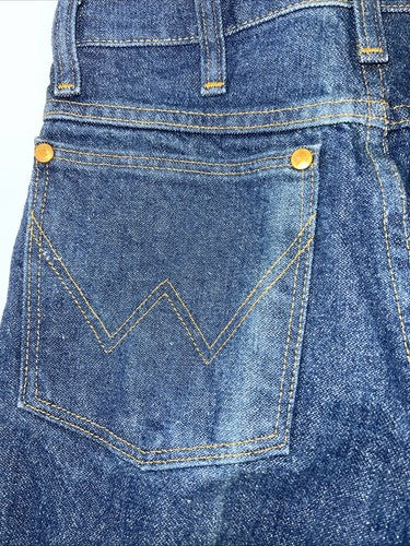 New Boys Blue Denim Wrangler Pro Rodeo Cowboy Cut Jeans. 28/32 C-2