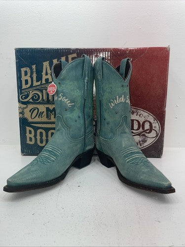 New Women’s Blue Laredo Cowboy Boots. 3127 8 M. 16-113