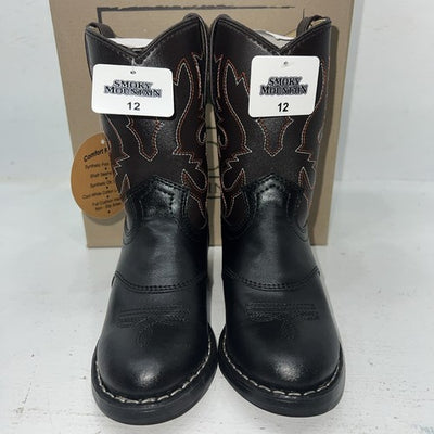 New Children’s Brown Smoky Mountain Cowboy Boots. 1110 C 12. 24-131