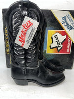New Women’s Black Texas Brand Cowboy Boots. 4240 6 M. 19-11