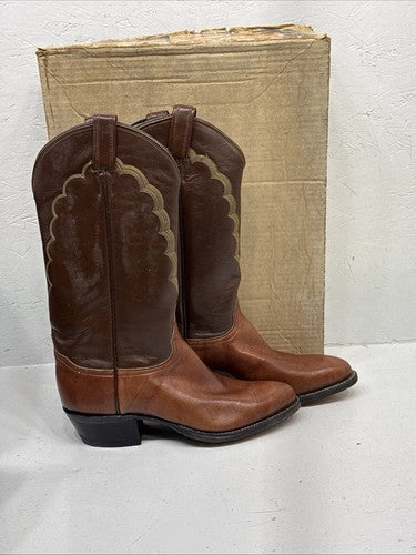 NEW Men’s Brown Tony Lamas Western Boot Boots. Size 8D. 2-17.