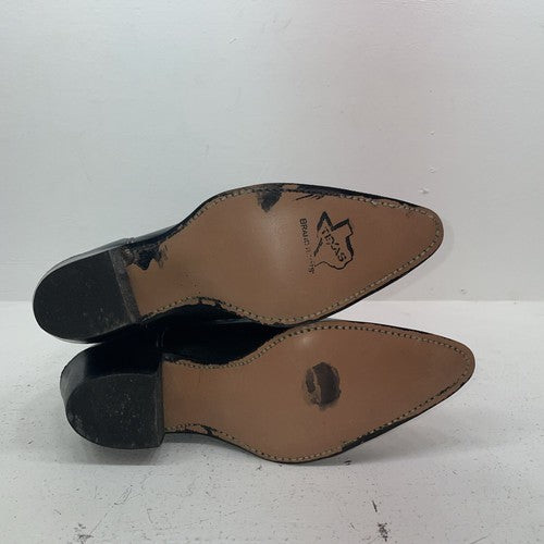 New Women’s Black Texas Brand Cowboy Boots. 4807 10 M. 17-123