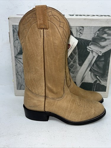 New Women’s Brown Nocona Cowboy Boots. 6237 6.5 6 1/2. 19-70