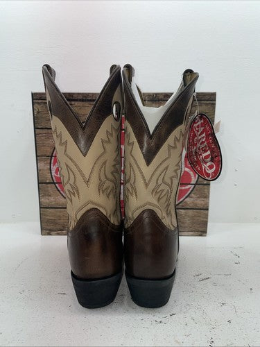 New Men’s Brown Laredo Cowboy Boots. 68321 11.5 11 1/2 E W. 9-8