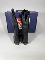 New Men’s Western Boots. Black Dominion Color Boot. 9.5 Size. 7-8