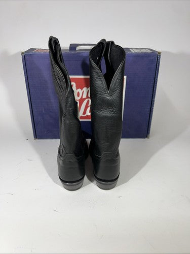 New Men’s Western Boots. Black Dominion Color Boot. 9.5 Size. 7-8