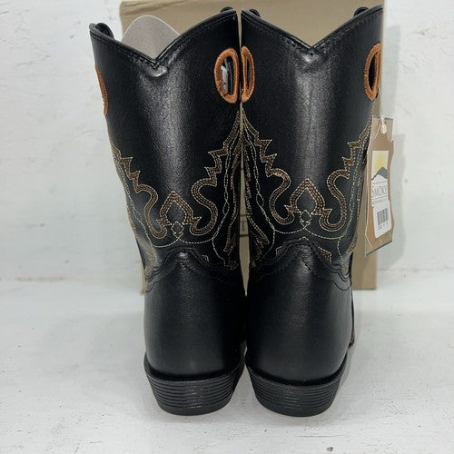 New Women’s Black Smoky Mountain Cowboy Boots. 3242 Y 6 R. 20-70