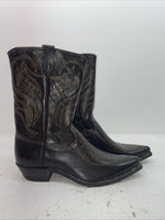 New Men’s Brown Rodeo Cowboy Boots. 8017 12 D. 10-26