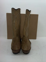 New Men’s Brown Rodeo Cowboy Boots. 5066 11.5 11 1/2 D. 9-73