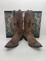 New Women’s Brown Laredo Cowboy Boots. 52145 8.5 8 1/2 M. 15-47