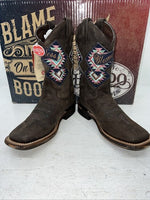 New Women’s Brown Laredo Cowboy Boots. 3134 7.5 7 1/2 M. 17-86