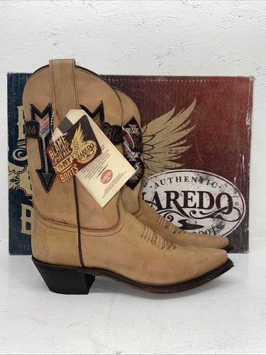 New Women’s Brown Laredo Cowboy Boots. 3122 8 M. 16-76