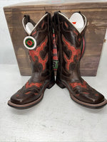 New Women’s Brown Laredo Cowboy Boots. 5675 6.5 6 1/2 M. 19-132