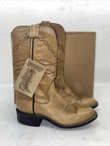New Women’s Brown Sanders Cowboy Boots. 3460 8 A. 18-104