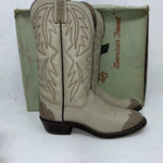 New Women’s Tan Texas Brand Cowboy Boots. L 104 6.5 6 1/2 M. 20-76