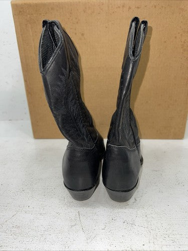 New Women’s Black Capezio Cowboy Boots. L 520 7 M. 18-79