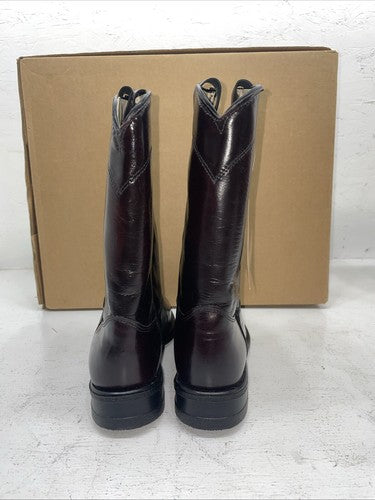 New Women’s Cherry Black Texas Brand Cowboy Boots.  6823 7 M. 18-71