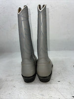 New Women’s Grey Nocona Cowboy Boots. L 88 7.5 7 1/2 A. 17-89
