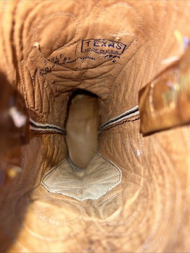 New Women’s Brown Texas Brand Cowboy Boots. M 81 6.5 6 1/2 B. 18-63