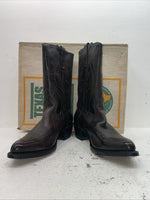 New Men’s Brown Texas Brand Cowboy Boots. 6611 11 D. 9-23