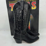 New Women’s Black Texas Brand Cowboy Boots. 4498 6 M. 20-81