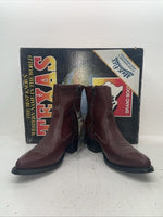 New Women’s Red Texas Brand Cowboy Boots. M 373 9 D. 15-60