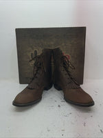 New Men’s Brown Lace Up Laredo Cowboy Boots. 28 1225 13 E E. 10-43