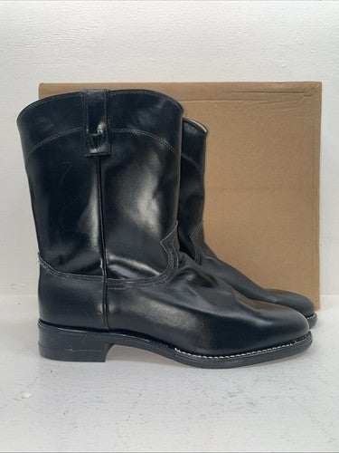 New Men’s Black Westex Cowboy Boots. 1566604 11.5 11 1/2 D. 9-46