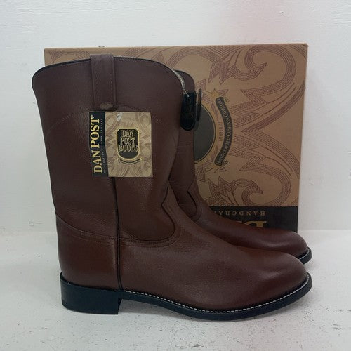 New Men’s Brown Dan Post Cowboy Boots. 26589 12 E. 10-7
