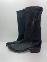 New Men’s Black Neolite Cowboy Boots. 4730 11 D. 9-51 