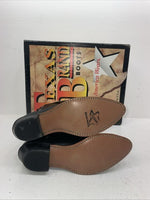 New Women’s Black Texas Brand Cowboy Boots. 4870 8.5 & 1/2 M. 15-39