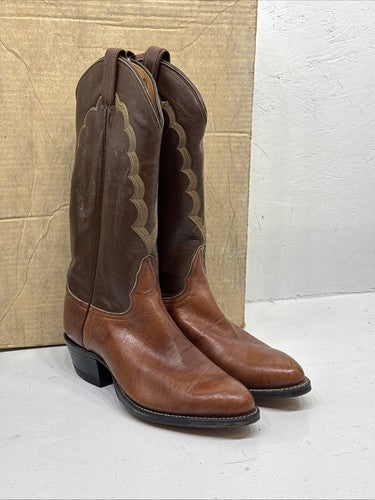 NEW Men’s Brown Tony Lamas Western Boot Boots. Size 8D. 2-17. 