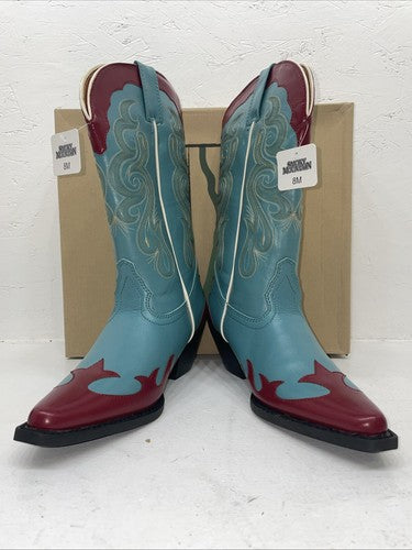 New Women’s Turquoise Smoky Mountain Cowboy Boots. 6245 8 M. 16-79