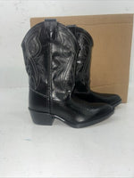 New Children’s Black Bronco Cowboy Boots. 6 D. 24-11