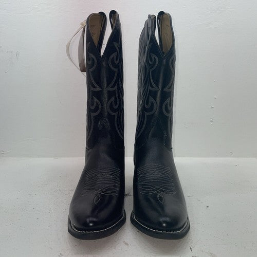 New Women’s Black Texas Brand Cowboy Boots. 4970 10 M. 17-131