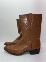 New Men’s Brown Acme Cowboy Boots. 71533 12 D. 9-53