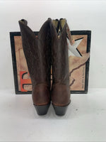 New Women’s Brown Texas Brand Cowboy Boots. 4909 9 M. 15-94