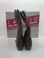 New Women’s Brown Capezio Cowboy Boots. L 281 9 M. 15-68