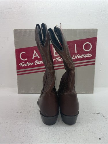 New Women’s Brown Capezio Cowboy Boots. L 281 9 M. 15-68