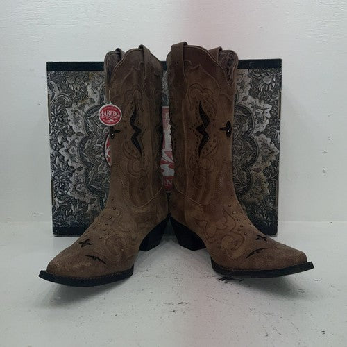 New Women’s Brown Laredo Cowboy Boots. 52145 10 M. 15-153