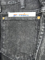 New Boys Black Wrangler Pro Rodeo Cowboy Cut Jeans. 9/32 C-15